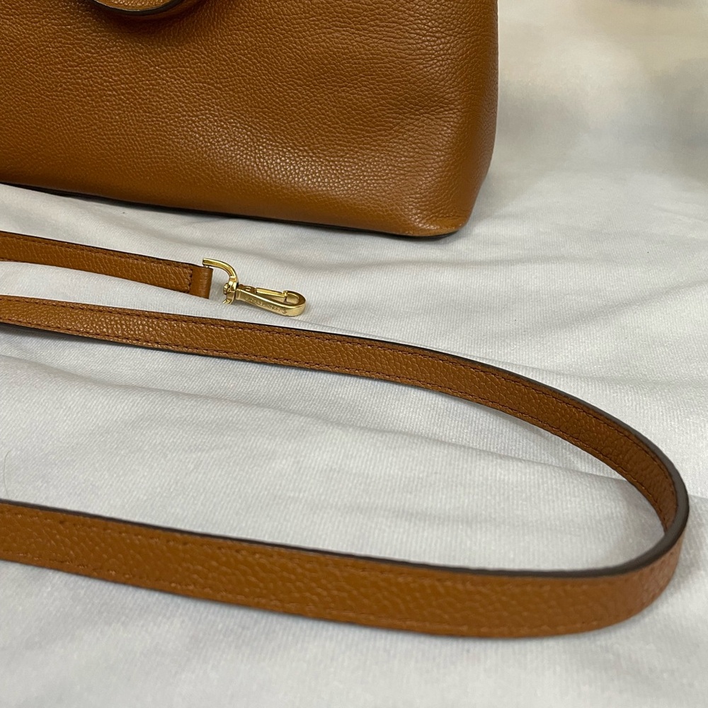 Michael Kors Tan Leather Satchel - Picture 12 of 13
